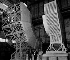 full-scale mock-up of part of the ALEPH detector