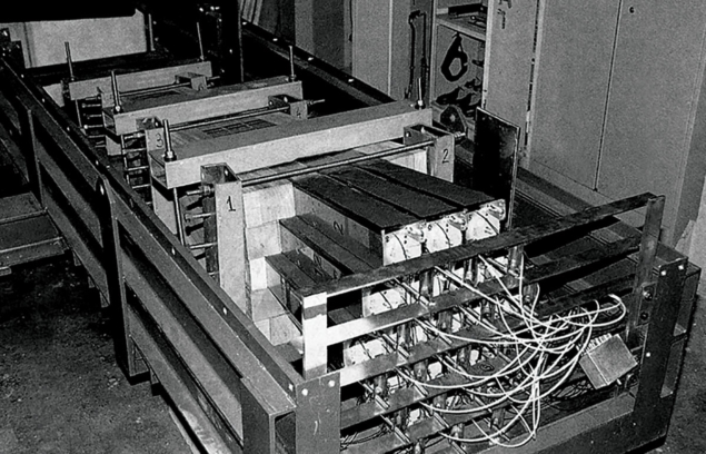 a lead-scintillating fibre calorimeter recently tested at the SPS synchrotron