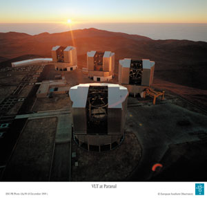 Final VLT telescope observes first light – CERN Courier