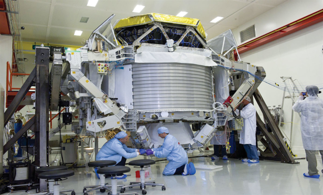 the AMS detector