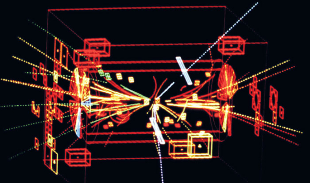 The first detection of a Z particle