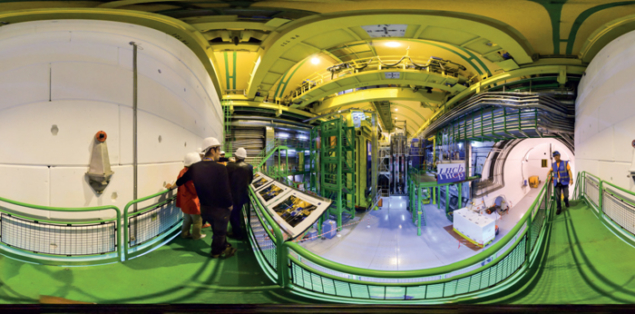 A 360° image of the LHCb experiment
