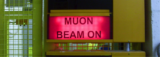 muon beam on light