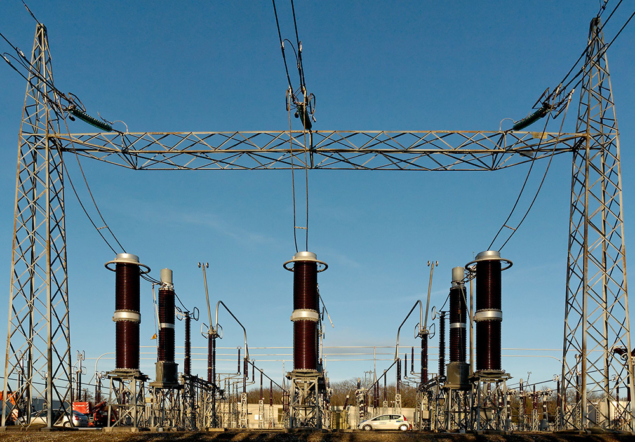 An electrical installation at CERN