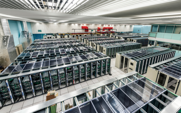 The CERN data centre in 2016