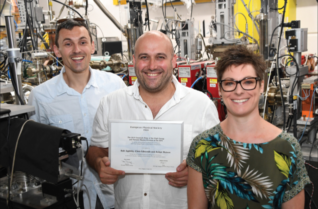 Tactile Collider’s Chris Edmonds, Rob Appleby and Robyn Watson