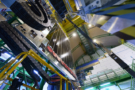 The LHCb detector undergoing upgrades in February 2019. Credit: M Brice/CERN.