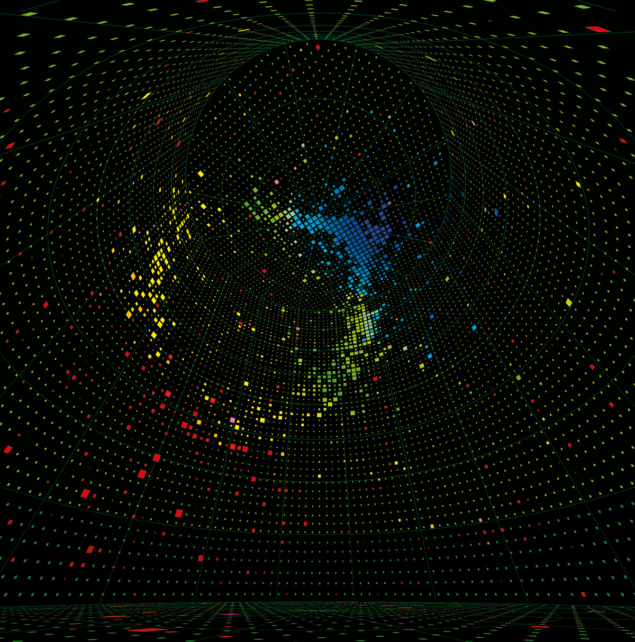 An electron anti-neutrino