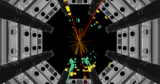 ATLAS Event Display: Higgs boson decaying to a b-quark pair