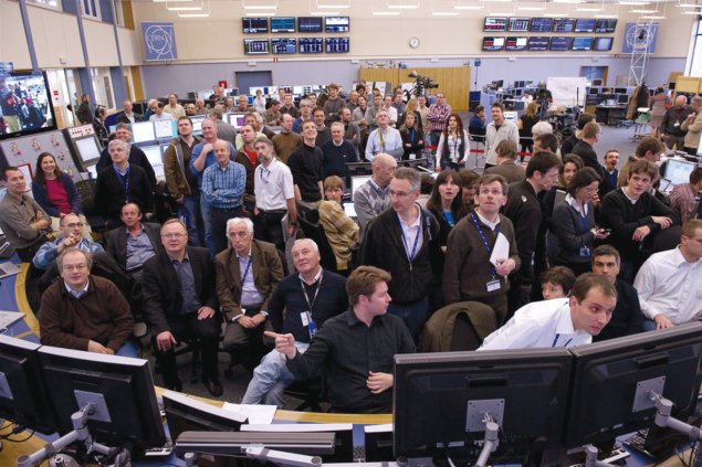 CERN Control Centre on 20 November 2009