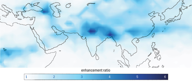 A simulation of aerosol-particle formation