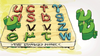 Cartoon of the Standard Model