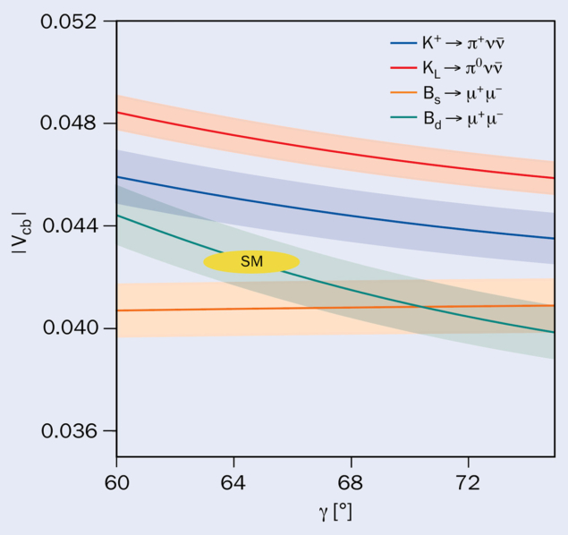 Hypothetical future measurements of branching ratios