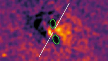 Super-massive black holes quickly repoint their jets