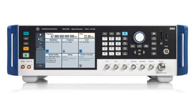 R&S SMA100B RF and microwave signal generator