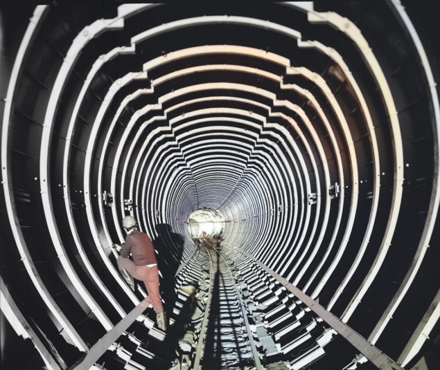 The Super Proton Synchrotron tunnel