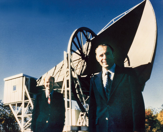 Robert W Wilson and Arno Penzias