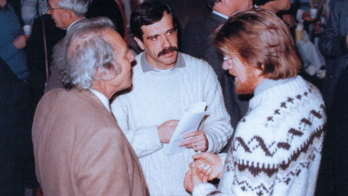 Alain Aspect, John Bell and Albert Messiah