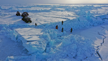 Onto the ice