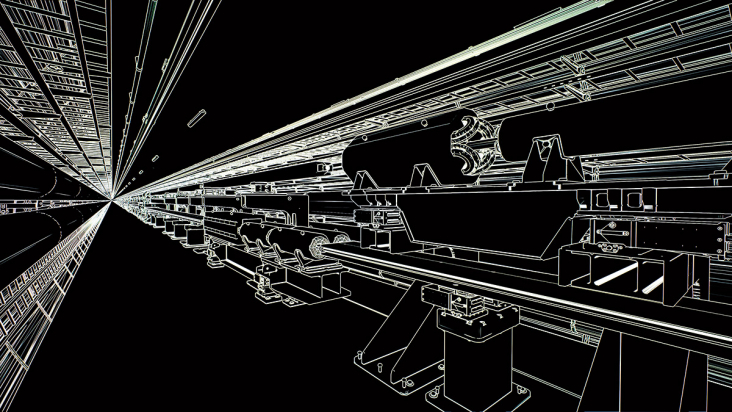 Beams in bits