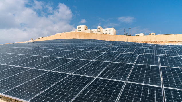 The solar plant powering SESAME
